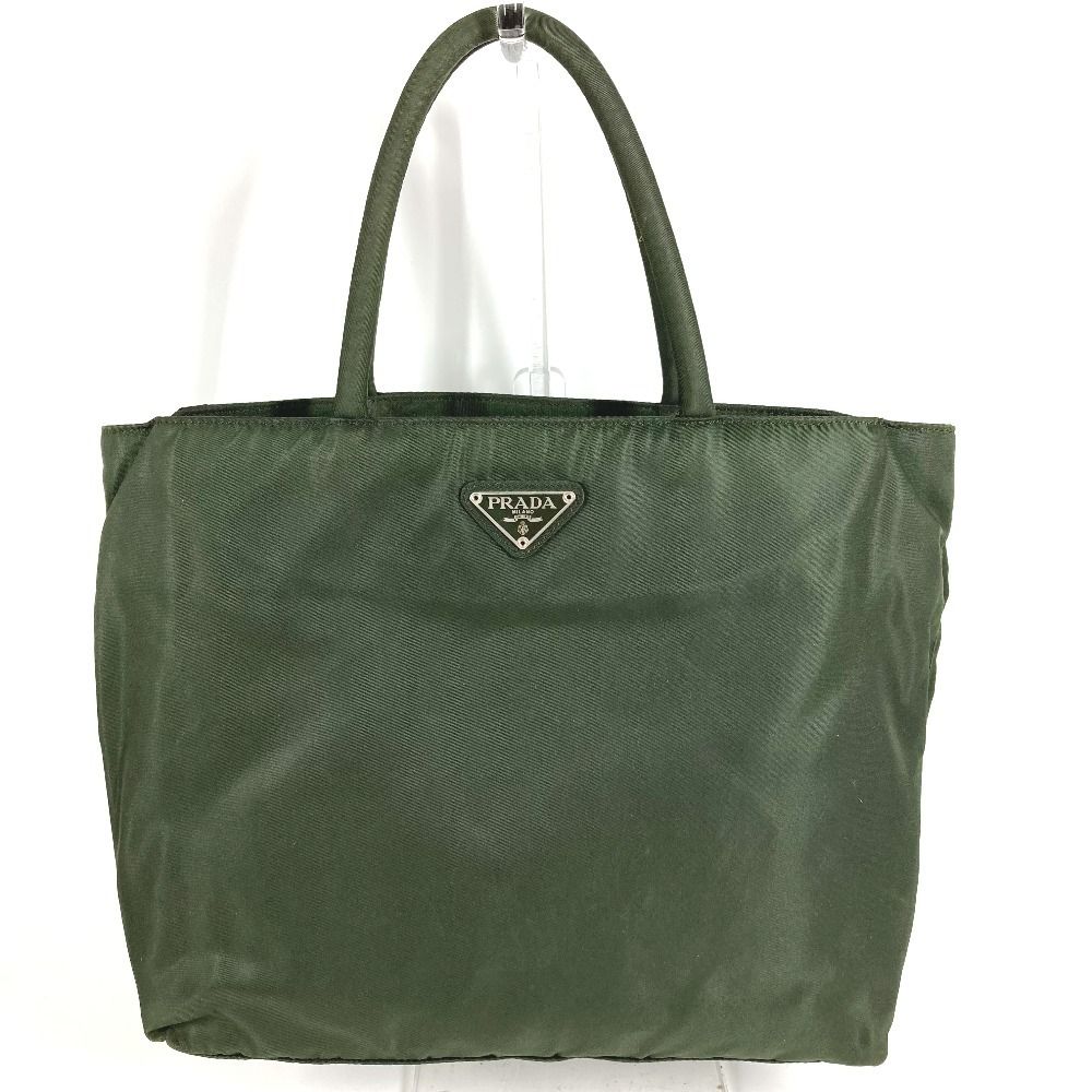 PRADA プラダ ハンドバッグ トライアングルロゴ 三角ロゴ プレート 