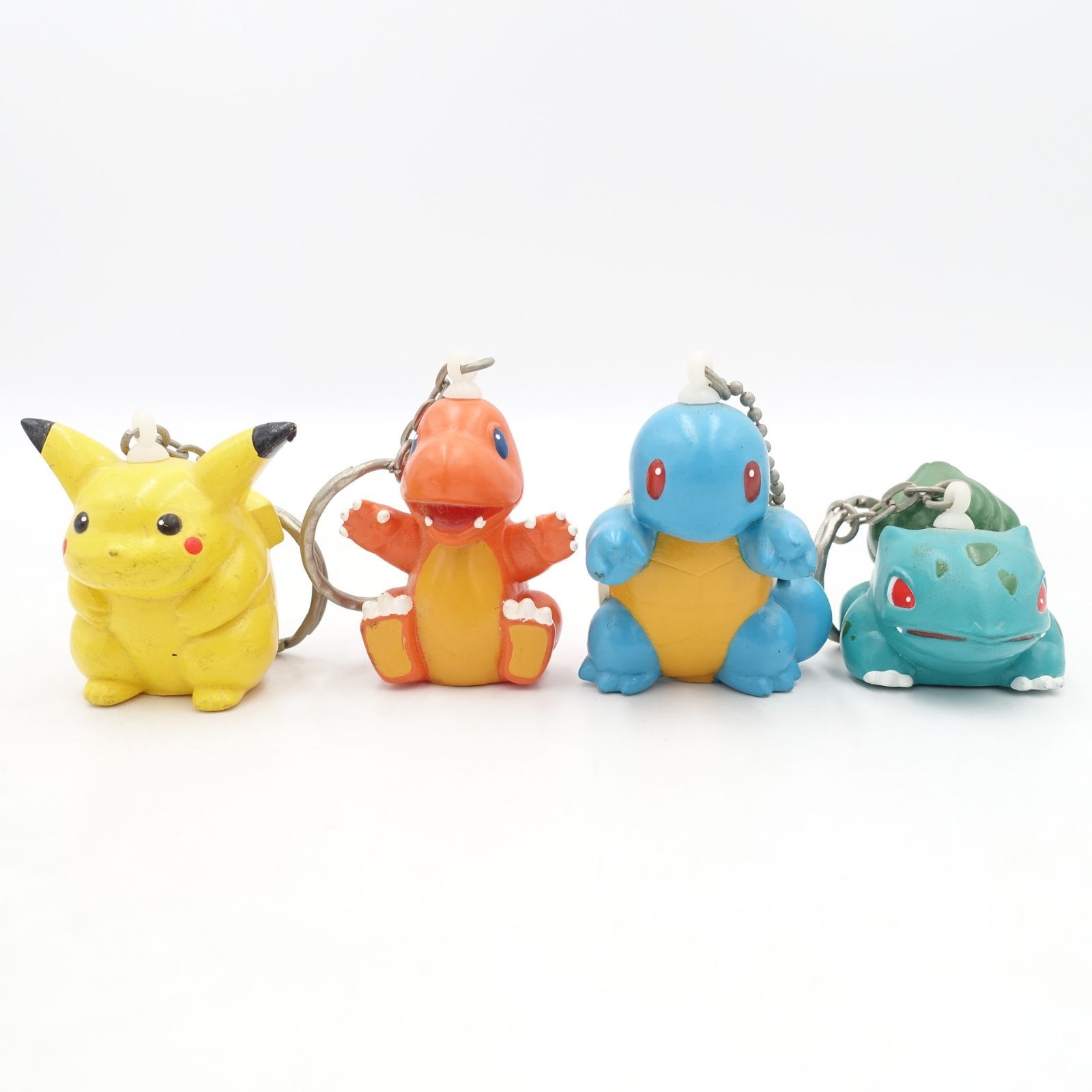 レトロ　ポケモン　ソフトキーホルダー　ピカチュウ　博士　フシギソウ　まとめ売り レトロ ポケモン ソフトキーホルダー ピカチュウ 博士 フシギソウ