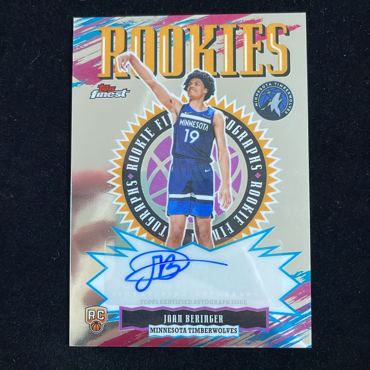 Joan Beringer ジョアン・ベリンジャー Topps Finest Refractor 2025 