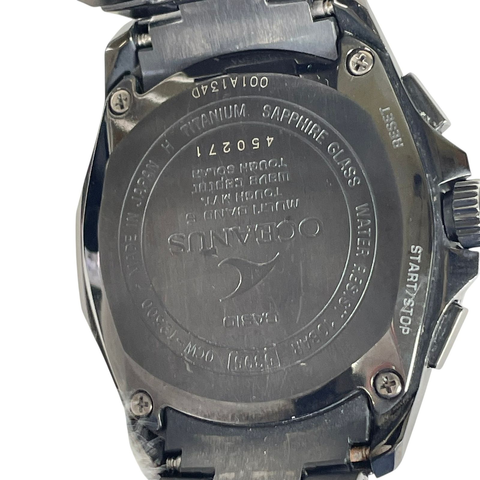 CASIO カシオ 腕時計 ソーラー OCEANUS オシアナス クラシックライン