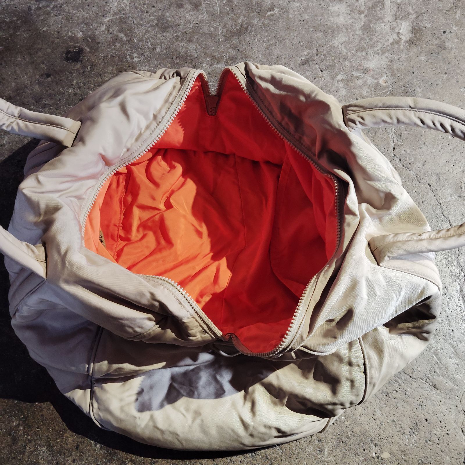 YZY 2018ss YEEZY Season6 GYM BAG ベージュ イージー ジムバッグ