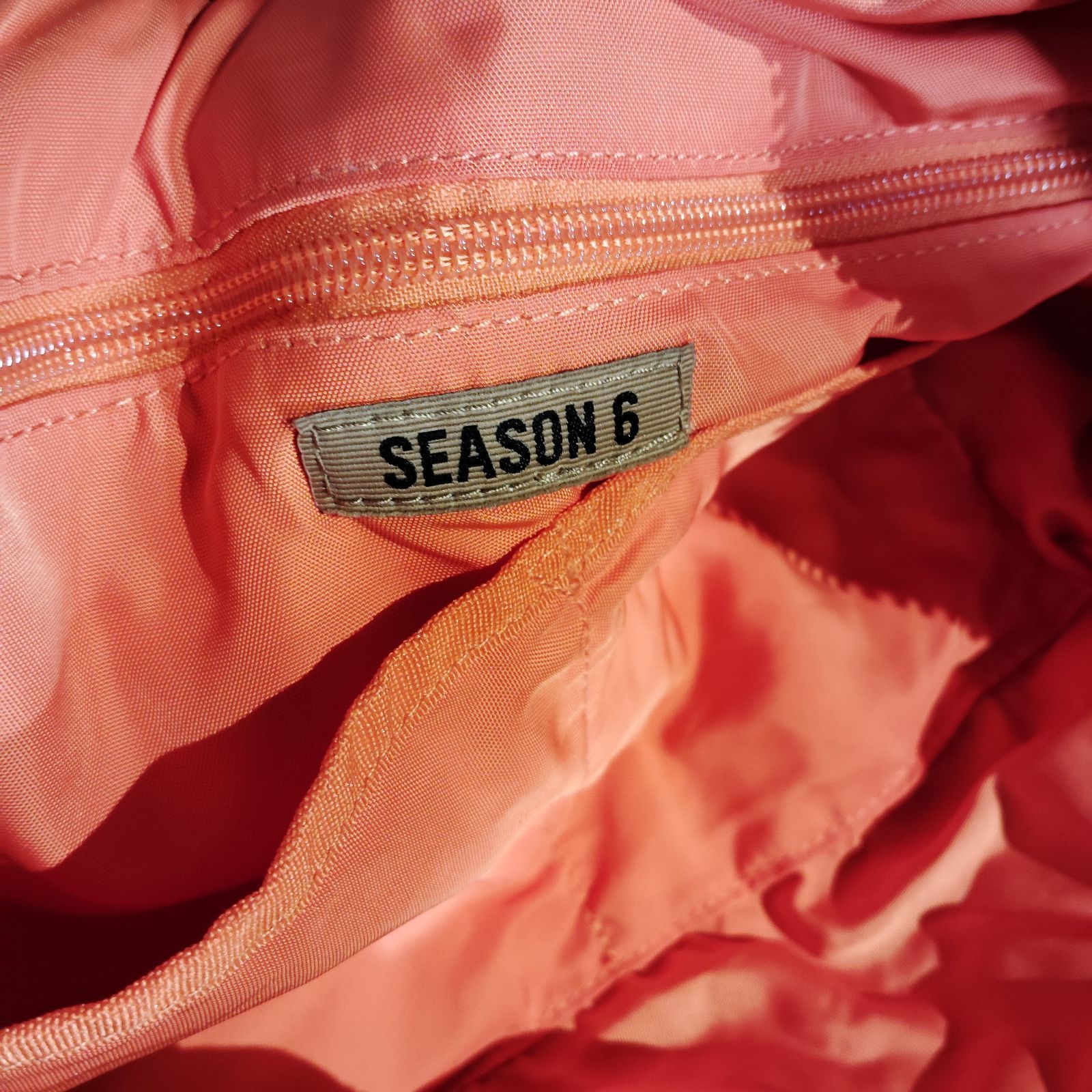 YZY 2018ss YEEZY Season6 GYM BAG ベージュ イージー ジムバッグ