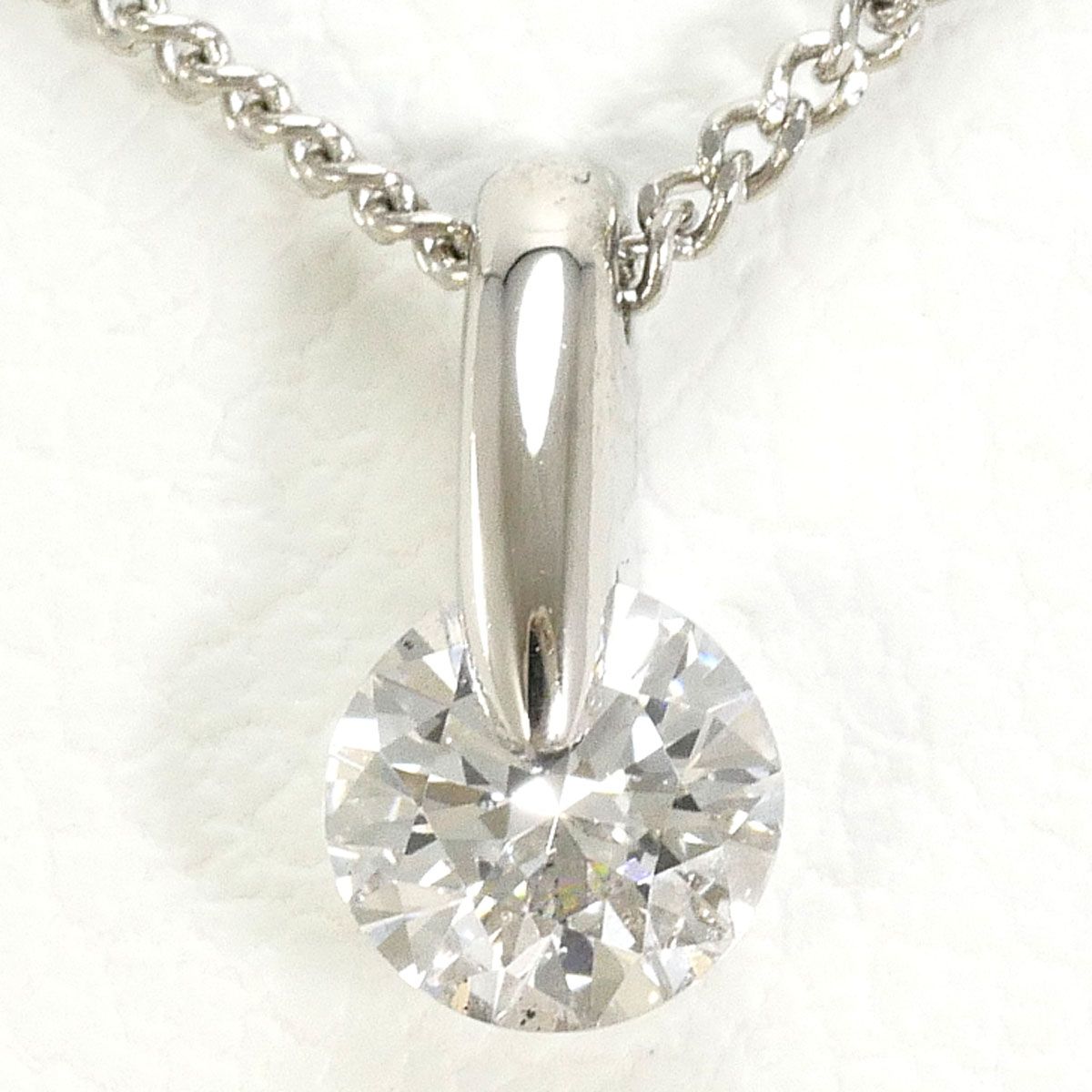 PT900/プラチナ PT850/プラチナ ネックレス ダイヤモンド 0.22ct 総 
