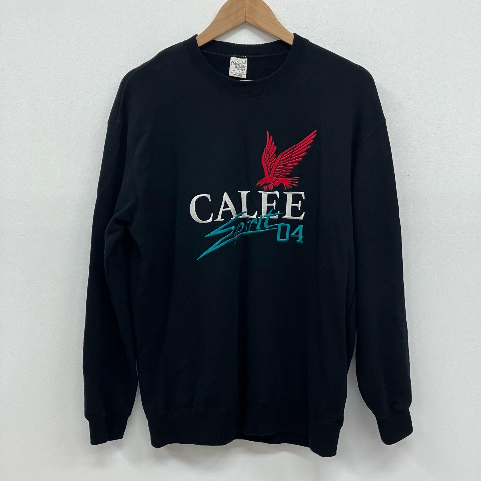 【イオン広店】 中古 CALEE | キャリー スウェット FS LOGO CREW NECK SW CL-25AW026 ブラック サイズ：M 【104】 イオン広店】 中古 CALEE | キャリー スウェット FS LOGO CREW NECK SW