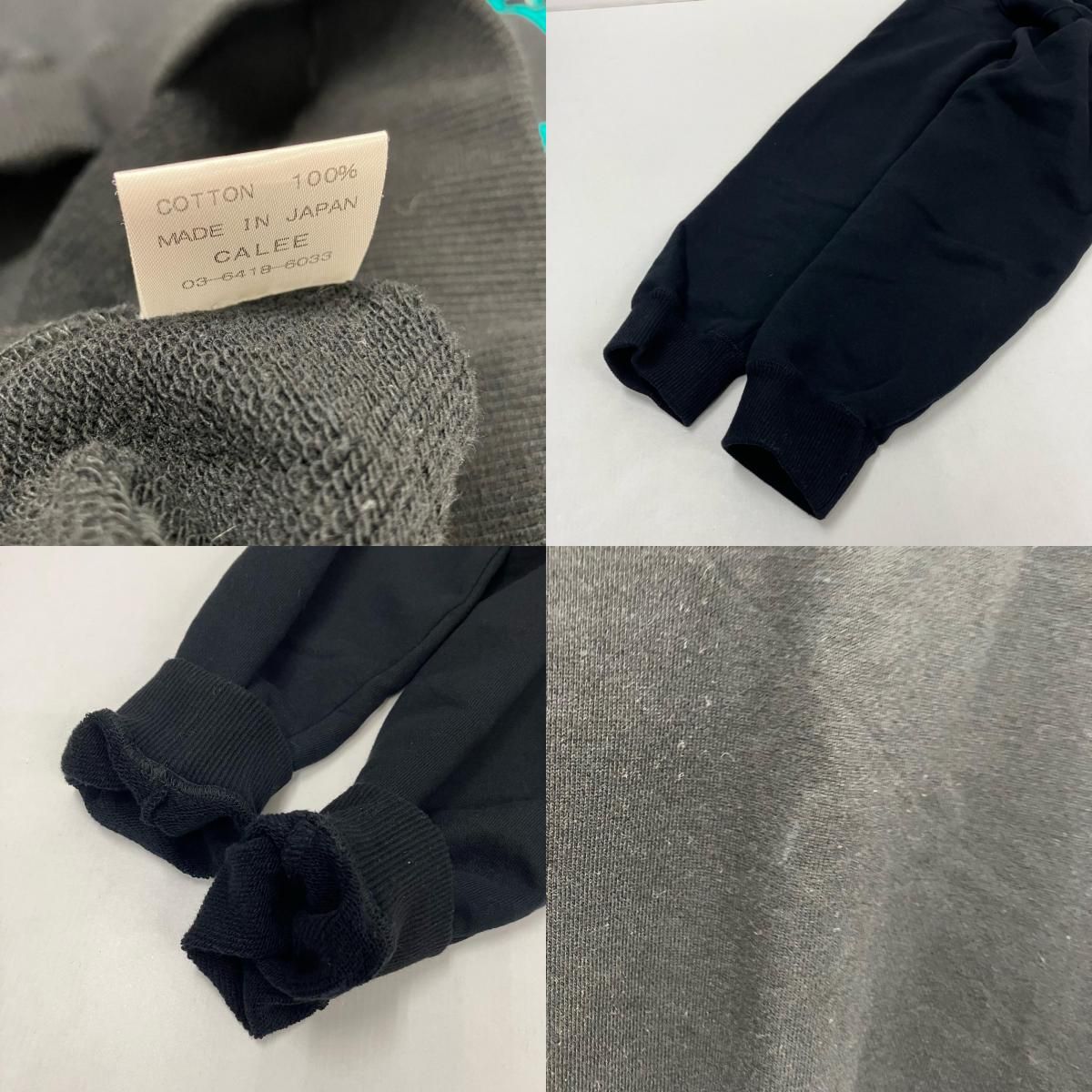【イオン広店】 中古 CALEE | キャリー スウェット FS LOGO CREW NECK SW CL-25AW026 ブラック サイズ：M 【104】 イオン広店】 中古 CALEE | キャリー スウェット FS LOGO CREW NECK SW
