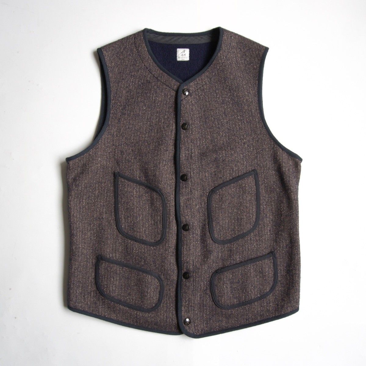 【美品】ANATOMICA ビーチクロスベスト サイズ44 美品/ビッグサイズ】 ANATOMICA 【BEACH CLOTH VEST】 44 ビーチクロス