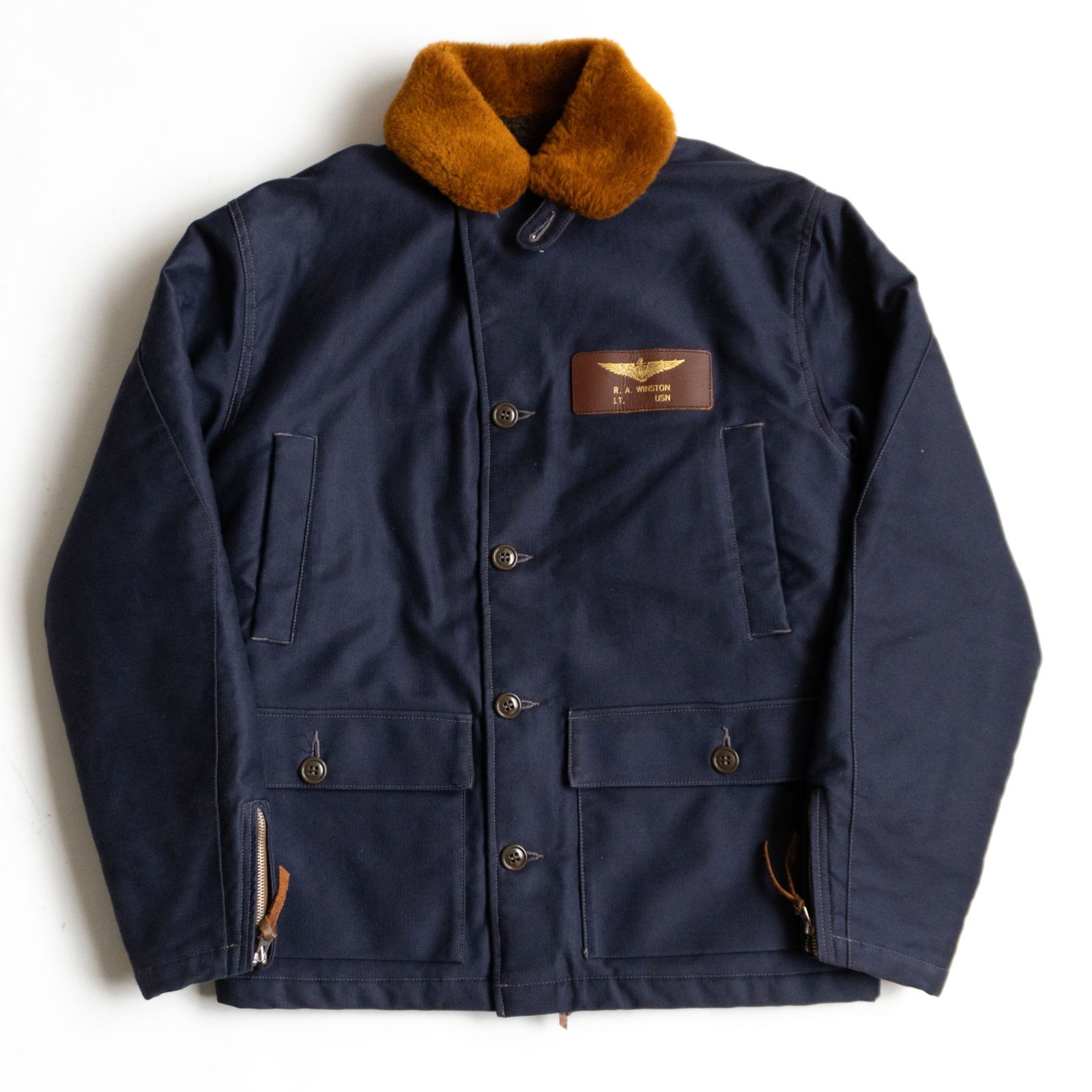 美品】TOYS McCOY'S 【AL-1 FLIGHT JACKET】40 U.S.NAVY フライト