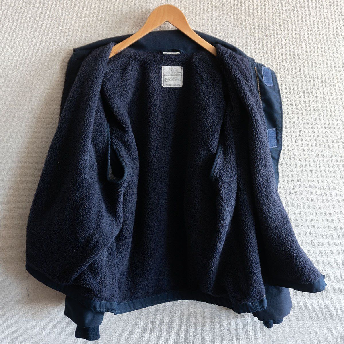 雰囲気抜群/90s】US NAVY【Aramid Deck Jacket】 XL(46-48) アラミド