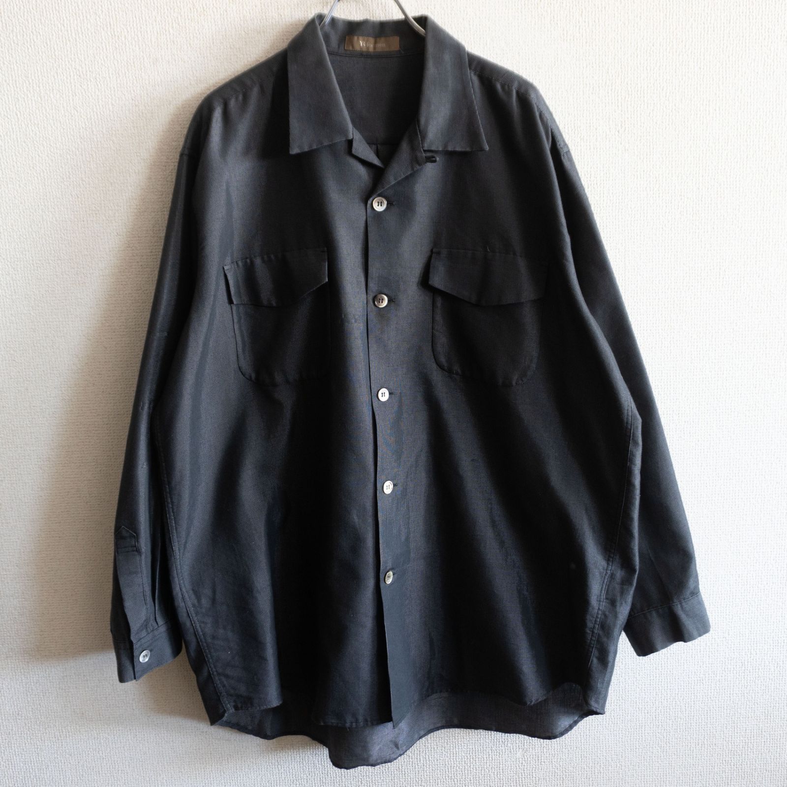 アーカイブ】Y's for men【オープンカラー シャツ 】 YOHJI YAMAMOTO