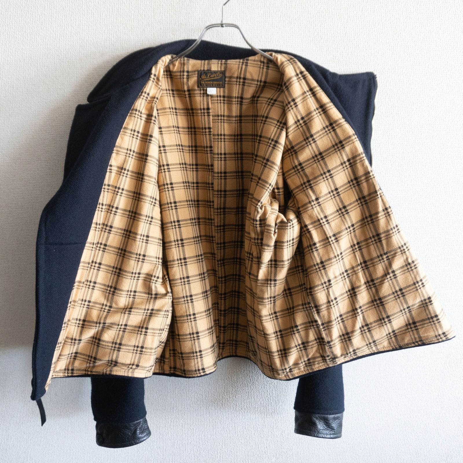 ビッグサイズ44】AtLast&Co【MELTON RIDERS JACKET】メルトン 