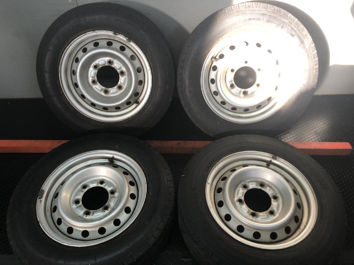 YK LT151R 175/75R15 103/101L LT 12PR】夏タイヤ【スチールホイール 