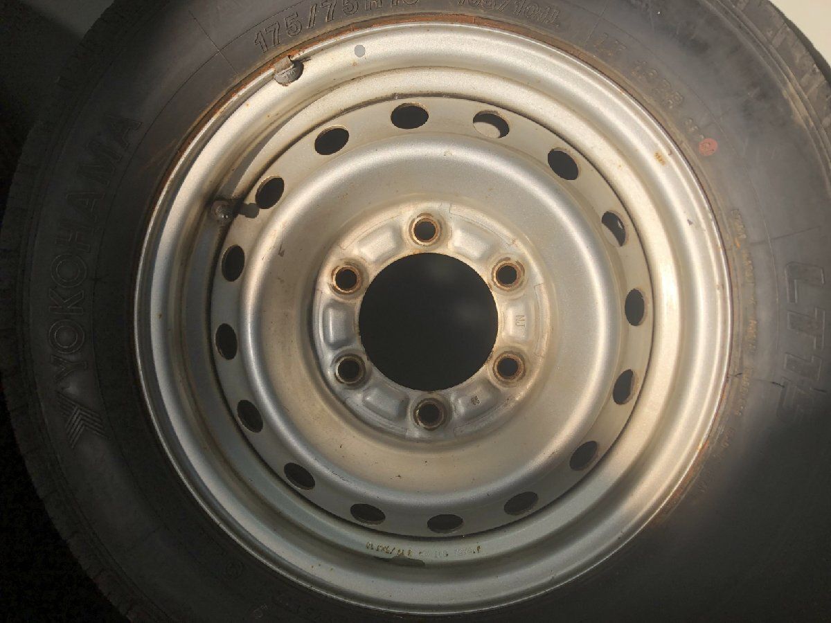 YK LT151R 175/75R15 103/101L LT 12PR】夏タイヤ【スチールホイール 