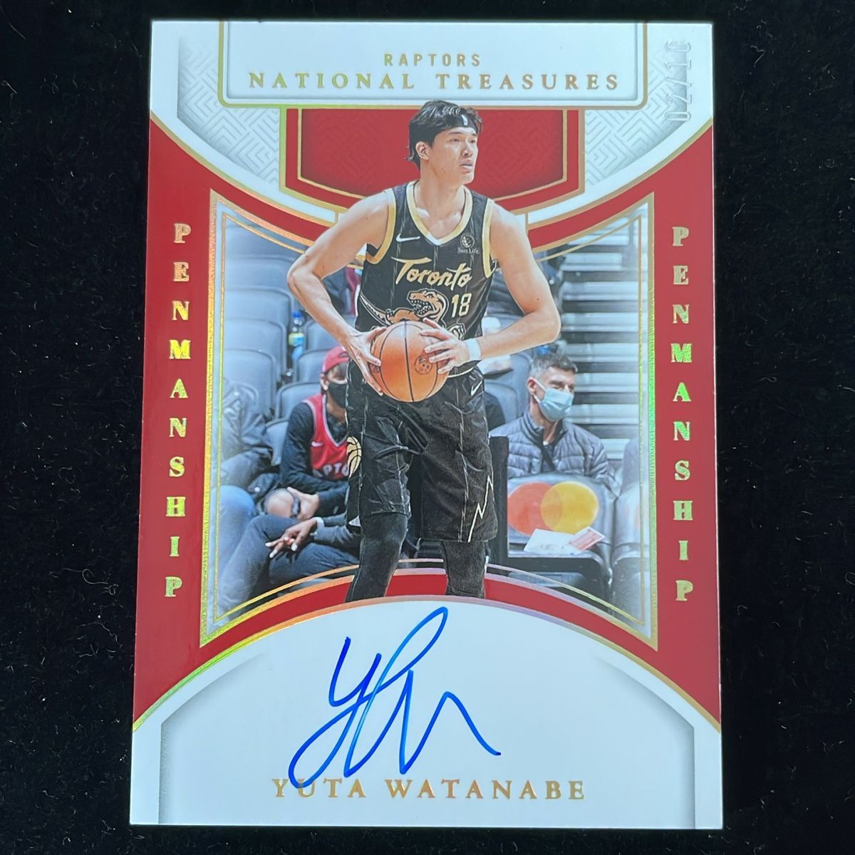 10枚限定】渡邊雄太 Watanabe Yuta Panini National Treasures 10枚限定】渡邊雄太 Watanabe Yuta Panini National Treasures