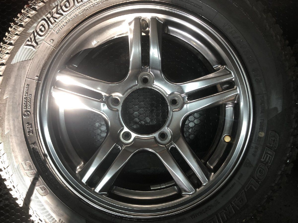 YK A/T G015 175/80R16】夏タイヤ【SUZUKI ジムニーランドベンチャー 