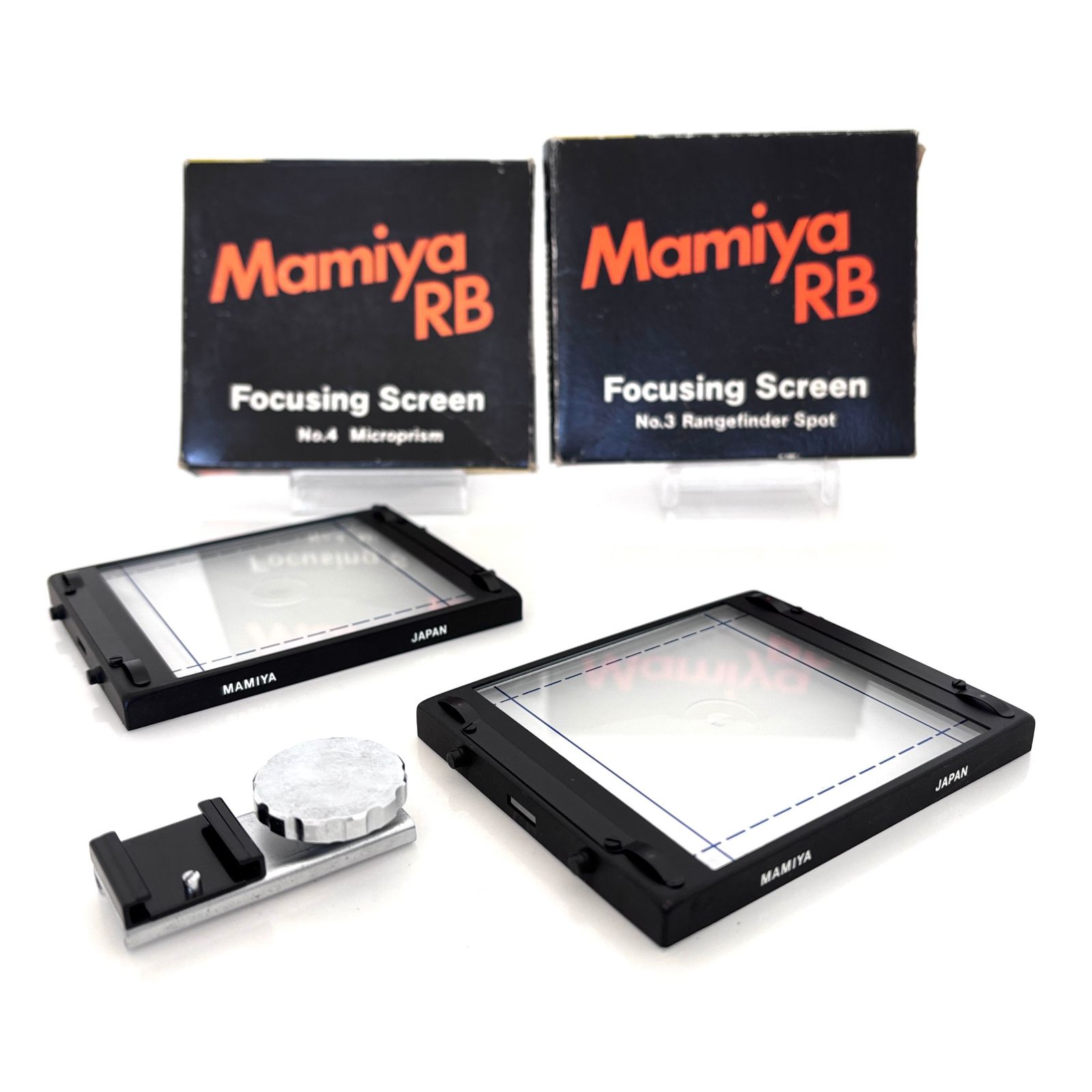 マミヤ】Mamiya RB67 フォーカシングスクリーン No.3 No.4 + ホット 