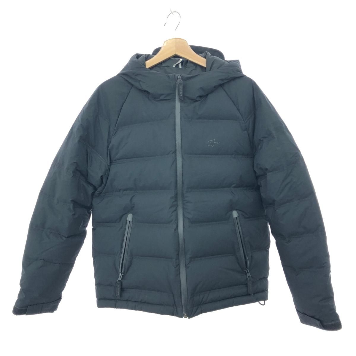 LACOSTE ラコステ ダウンジャケット サイズ:S ロゴワッペン/ジップ 