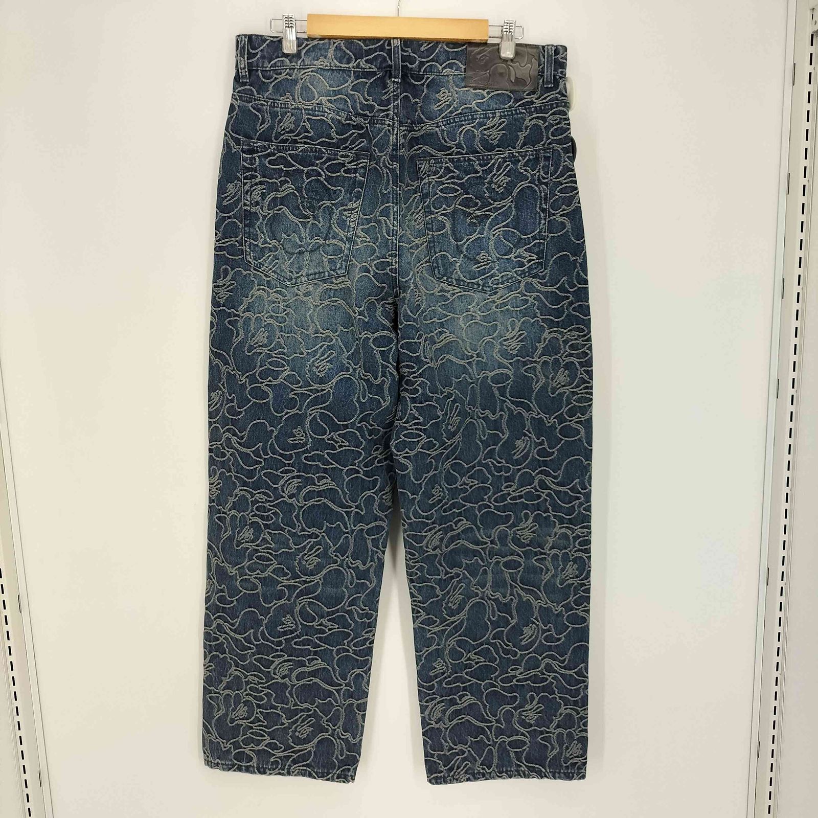 アベイシングエイプ A BATHING APE 25ss LINE CAMO JACQUARD RELAXED 