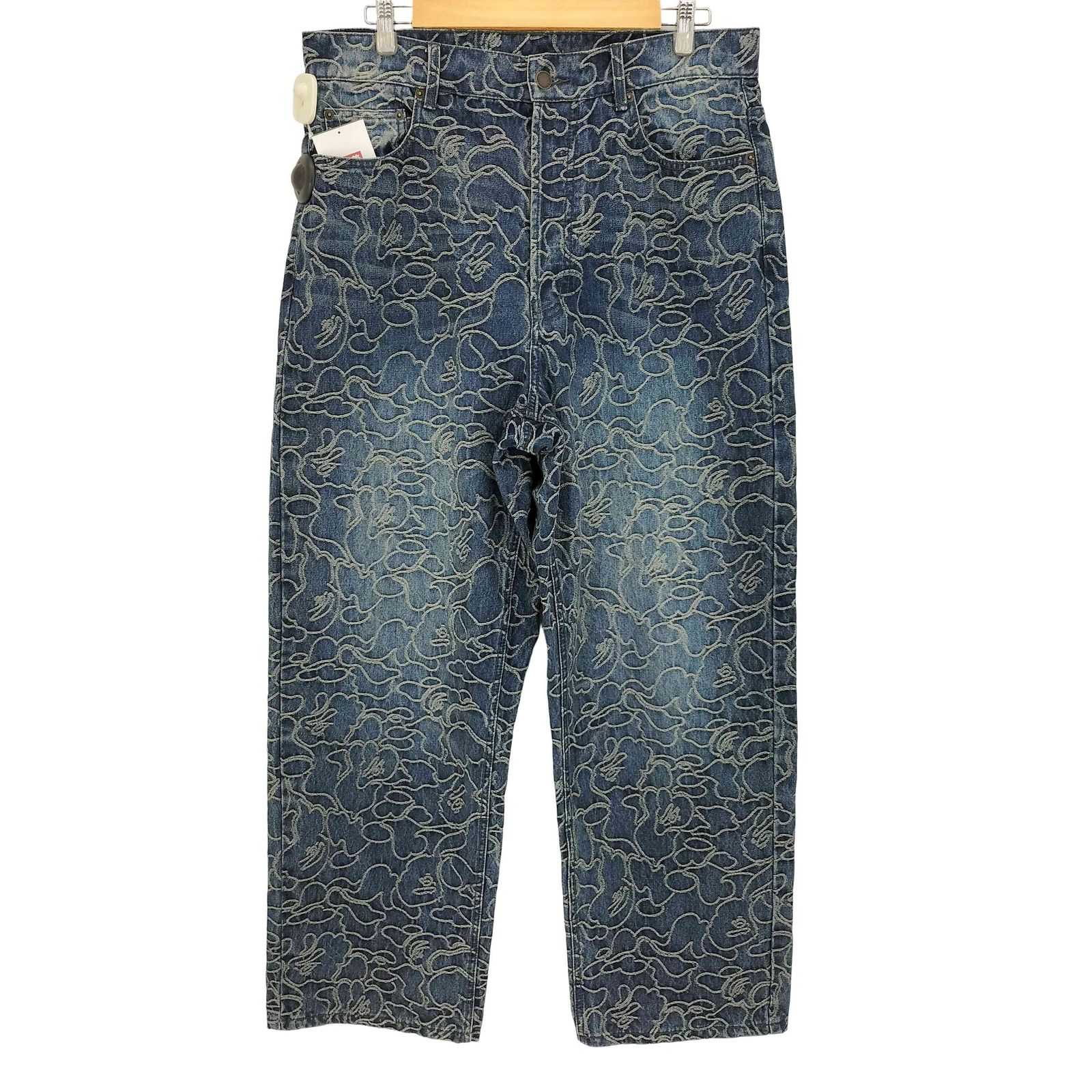 アベイシングエイプ A BATHING APE 25ss LINE CAMO JACQUARD RELAXED 