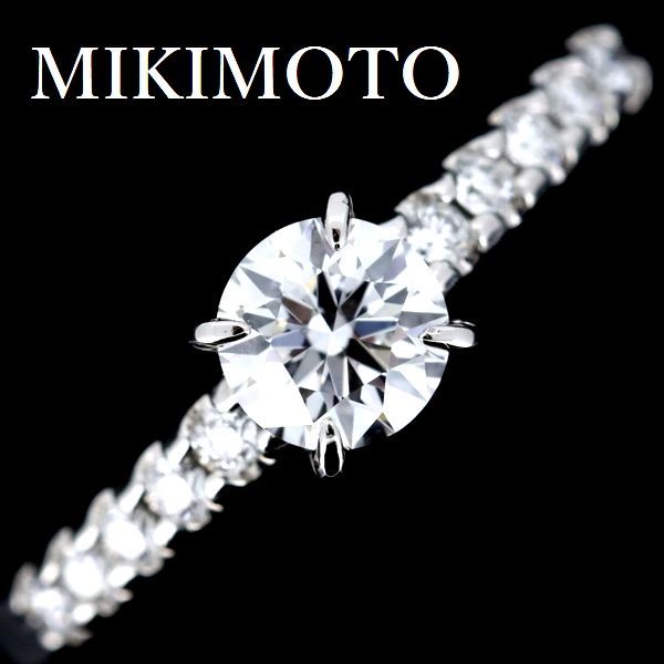 ミキモト ダイヤモンド 0.41ct E-VVS2-EX リング Pt950 - メルカリ ミキモト ダイヤモンド 0.41ct E-VVS2-EX リング Pt950 - メルカリ