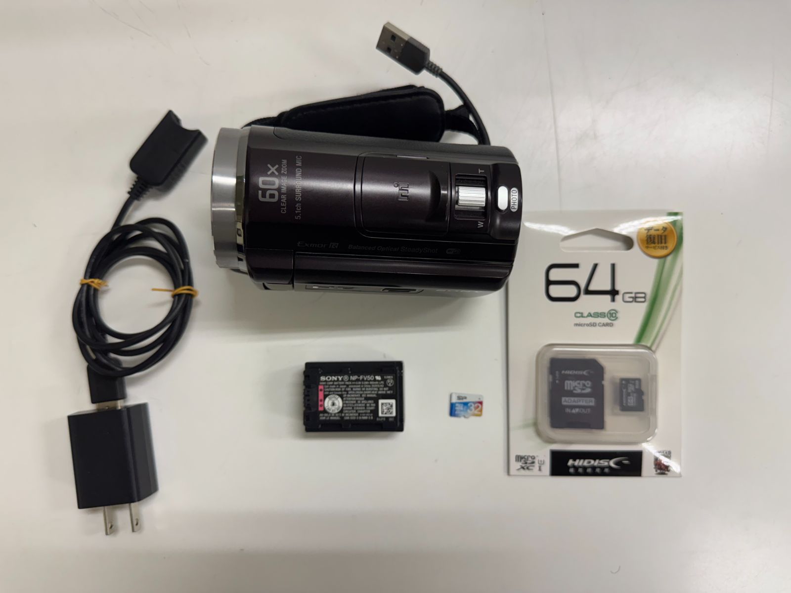 SONY HDR-PJ540 プロジェクター付ビデオカメラ - メルカリ