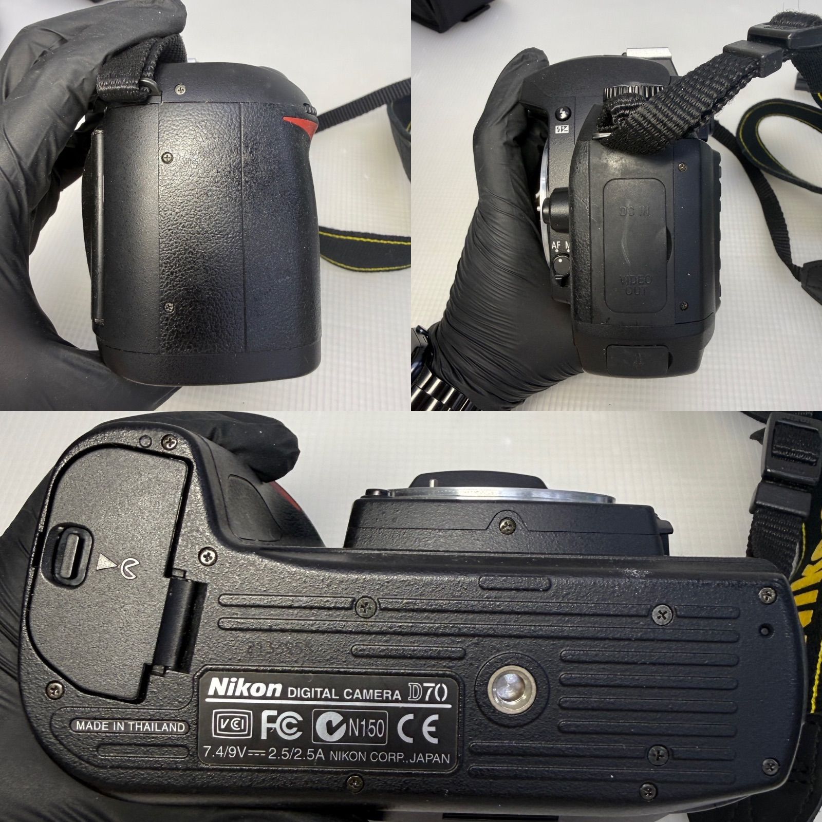 ☆ニコン Nikon☆D70 デジタル一眼レフ カメラ AF-S 18-70mm 1:3.5-4.5 