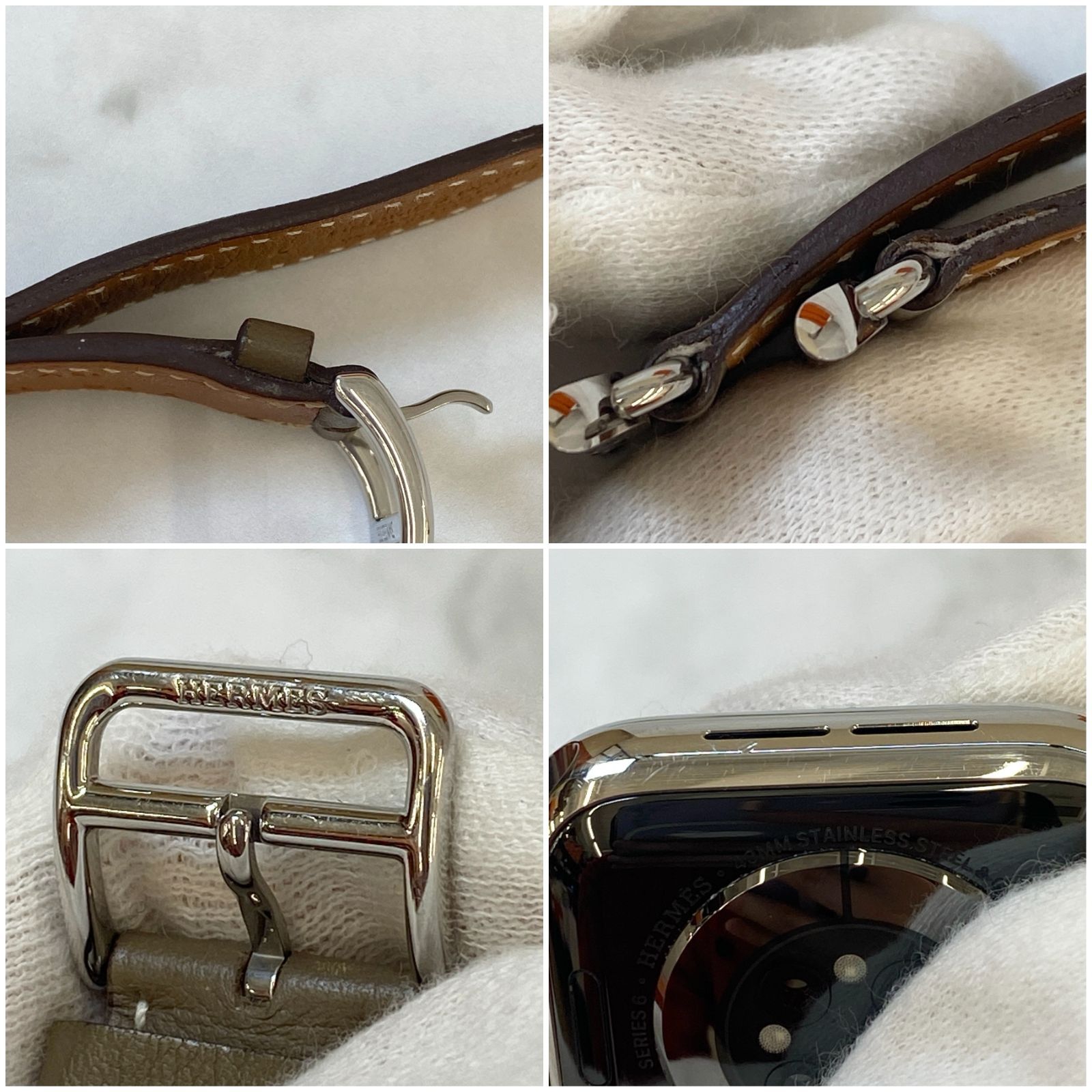 鑑定済み 】エルメス アップル《 Series6 ケース & Apple Watch Hermès 