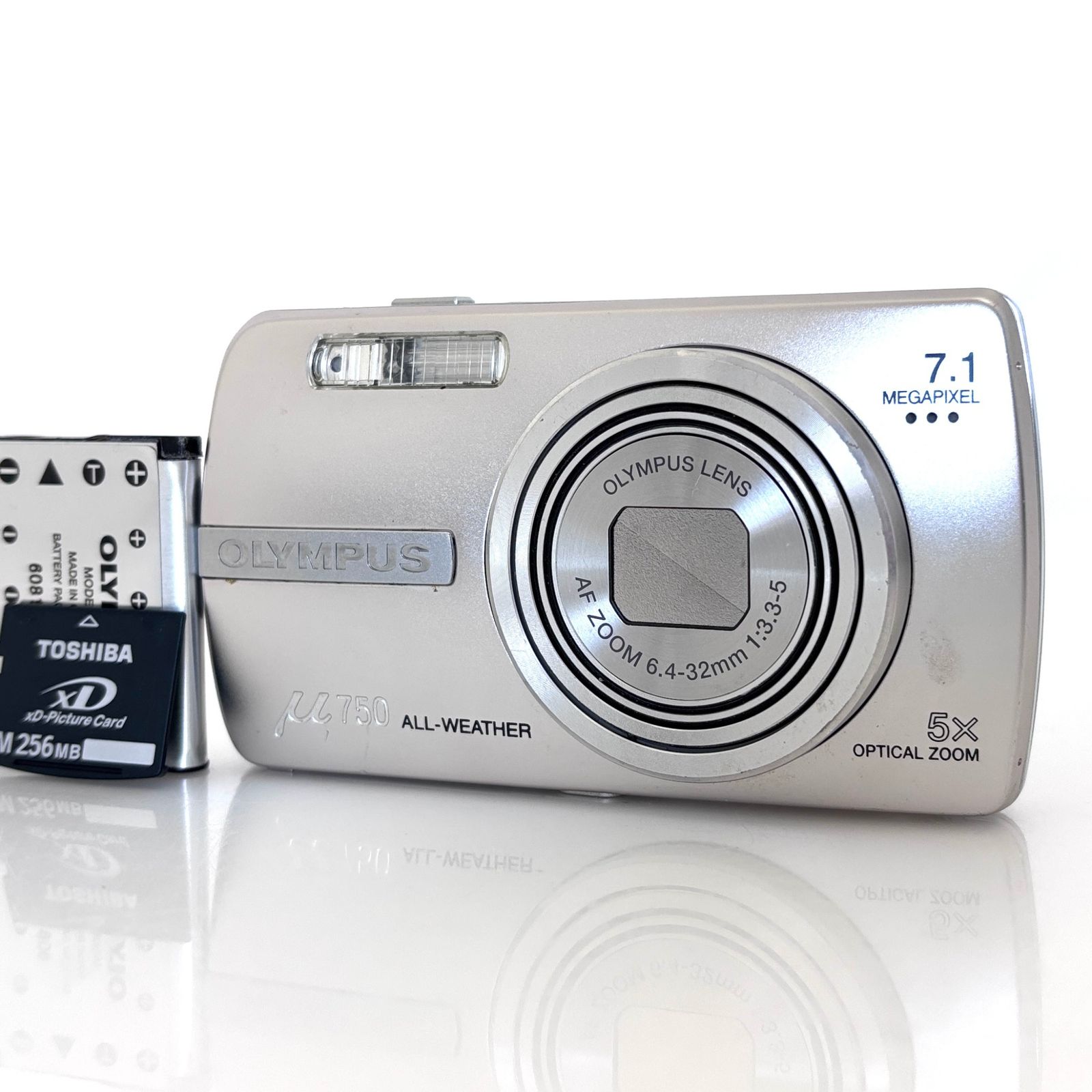 オリンパス】OLYMPUS μ 750 コンパクトデジタル SDカード付 #S362 