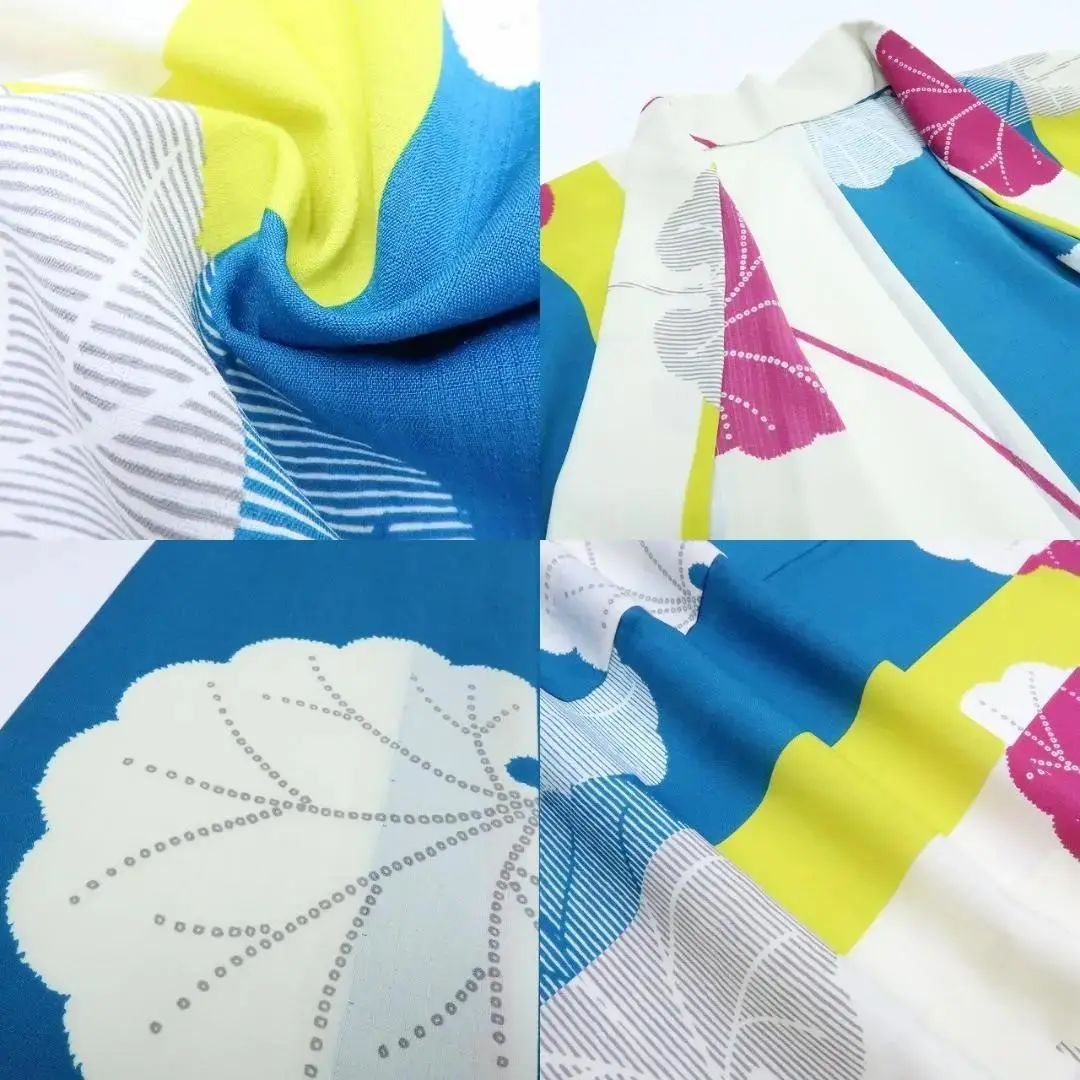 百華❀Y3111◇新品 撫松庵謹製 セオアルファ 仕付け糸付 縞 蕗 浴衣 夏 