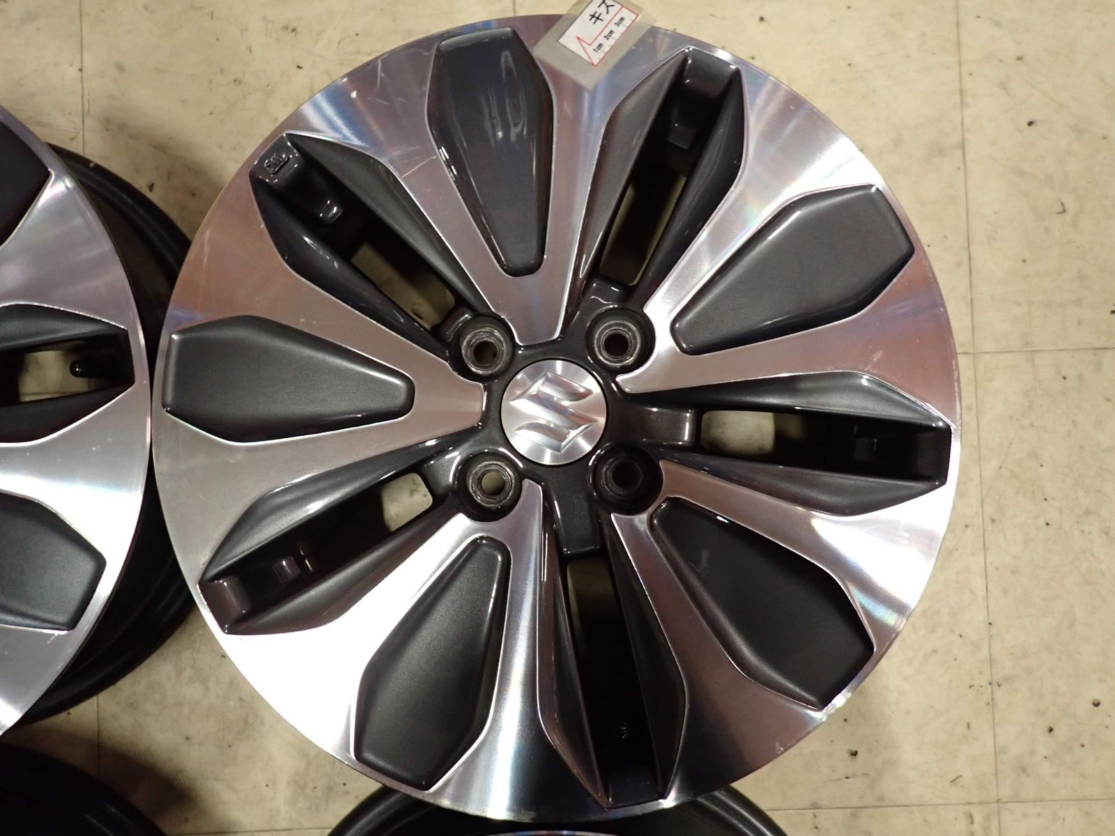 4本SET 会社宛 送料無料 15×4.5J スズキ ソリオ MA15S 純正 アルミ 4穴
