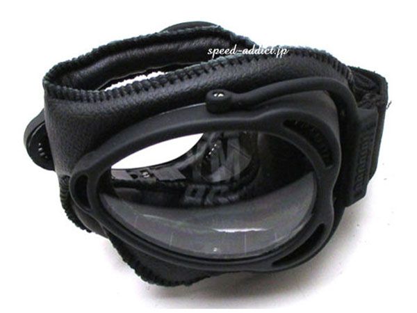 nannini Streetfighter GOGGLE BLACK・BLACK × ANTI FOG CLEAR/ナンニーニ ストリートファイター ゴーグル 折り畳みサングラス 折りたたみ眼鏡