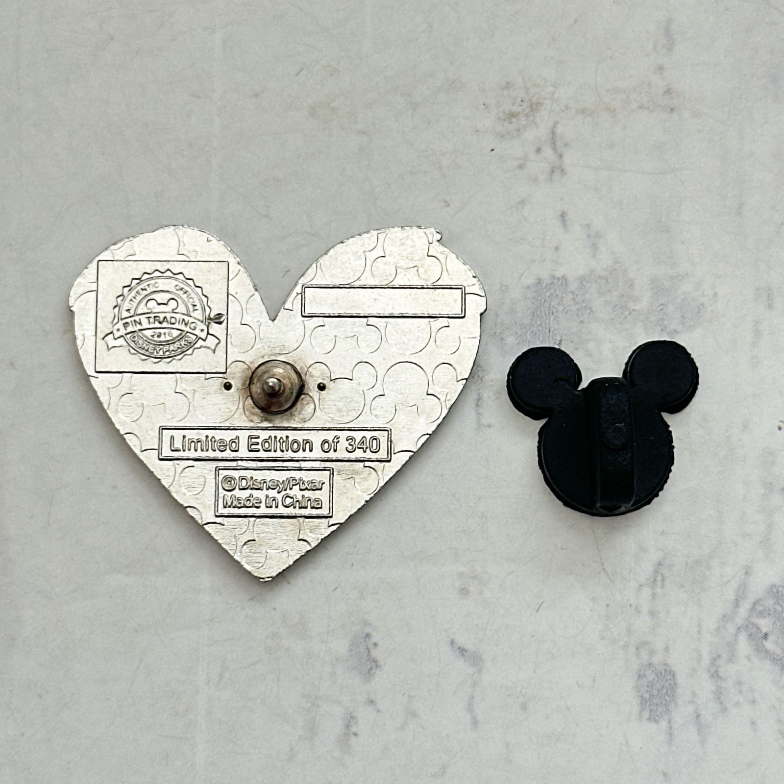 WDW 海外ディズニー トイ・ストーリー ロッツォ ハート型 ピンバッジ 
