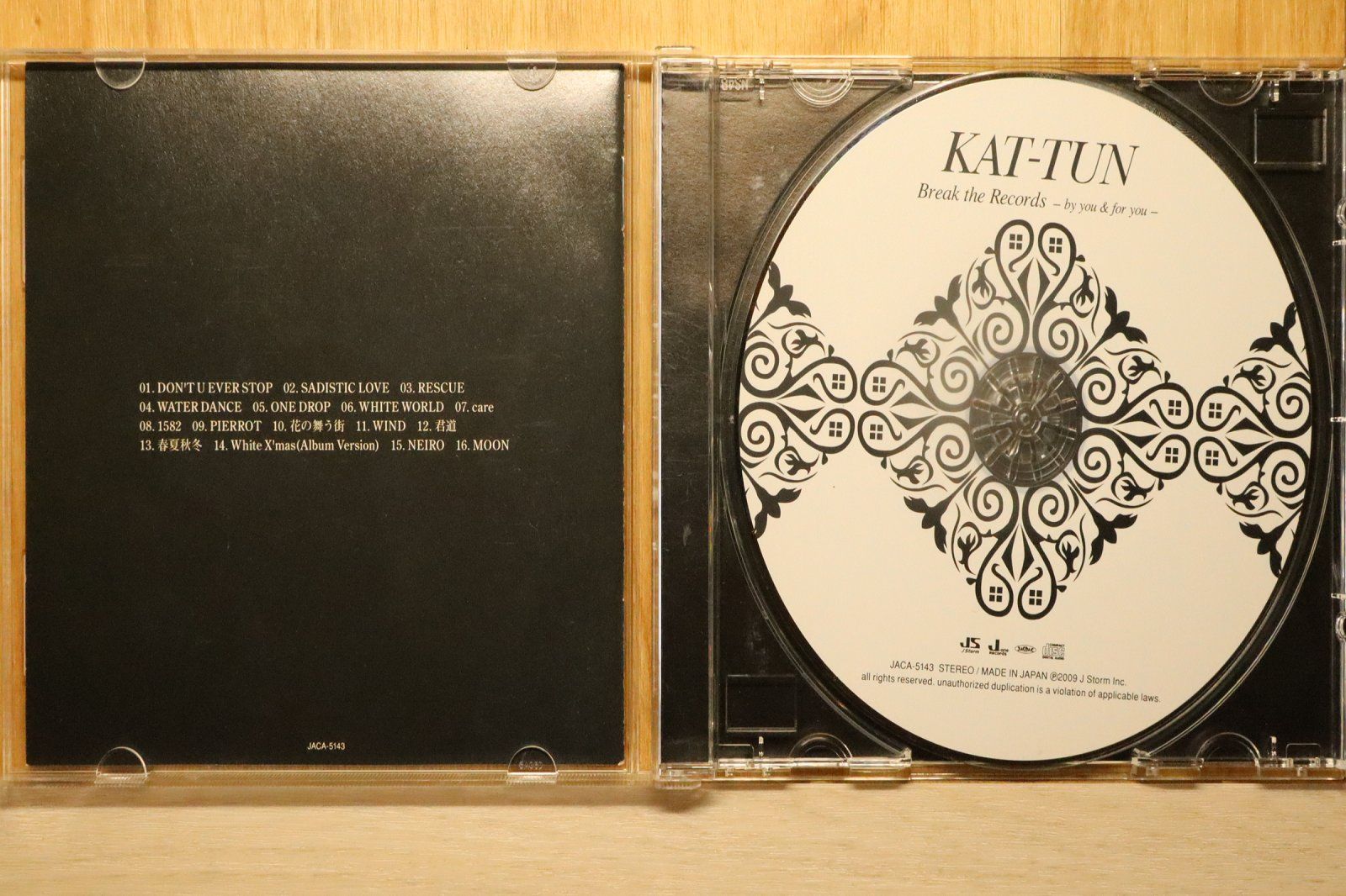 国内盤CD☆カトゥーン/KAT-TUN□ Break the Records -by you ＆ for