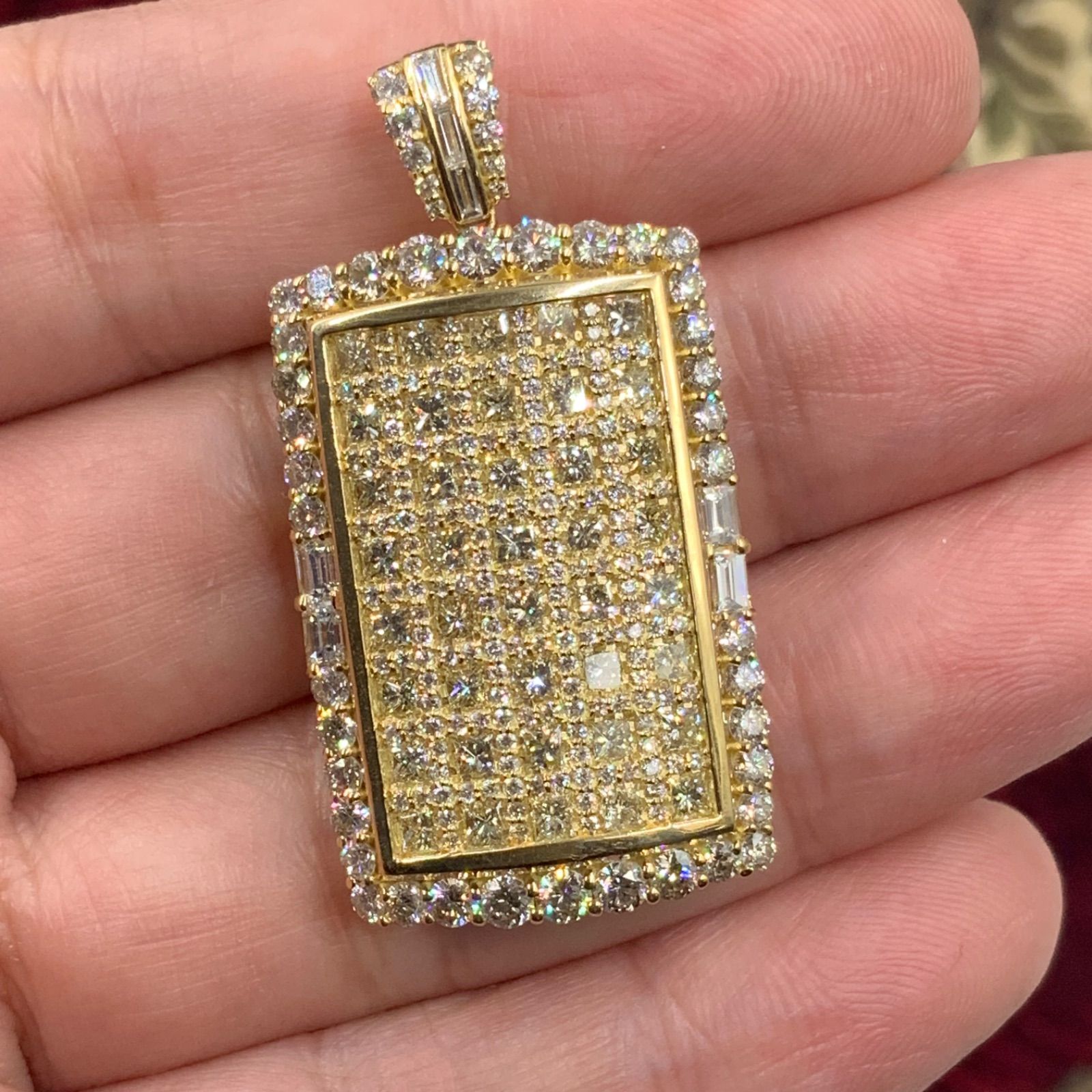 K18 ダイヤ ペンダントトップ 5ct 10.2g - メルカリ