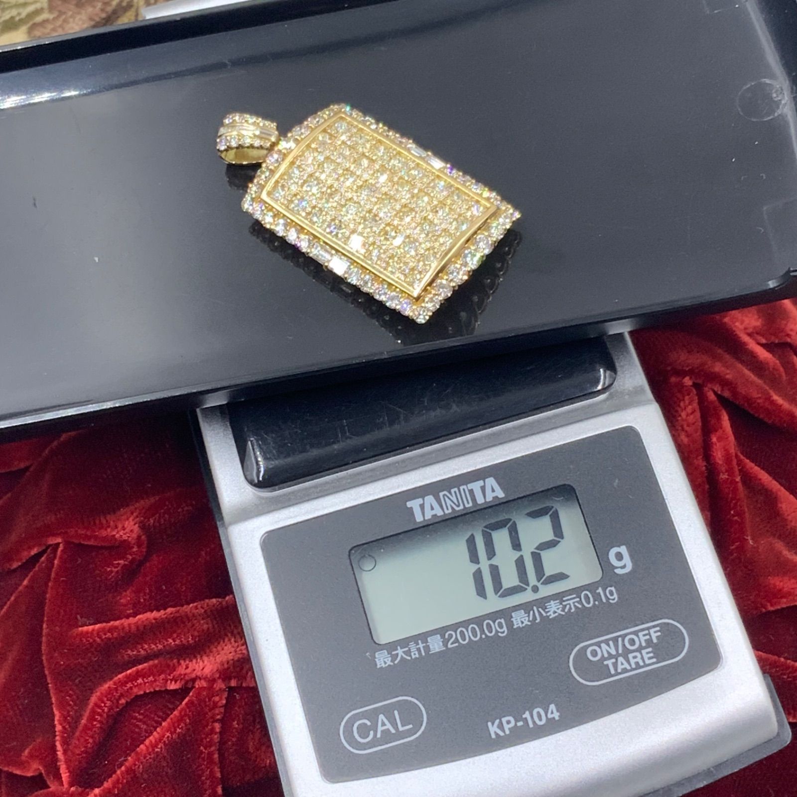 K18 ダイヤ ペンダントトップ 5ct 10.2g - メルカリ