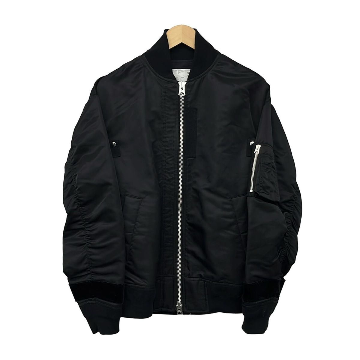 Sacai(サカイ) ブルゾン サイズ2 M メンズ - 17-01709M 黒 長袖/秋/冬