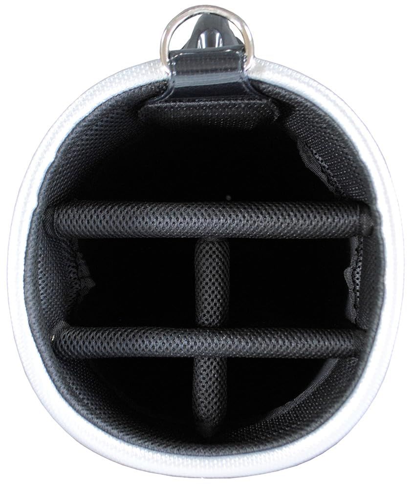  レザックス LEZAX British Classic 9.5型キャディバッグ ブラック×シルバー BCCB-3460 ゴルフ教室 ゴルフバッグ キャディバッグ ゴルフ