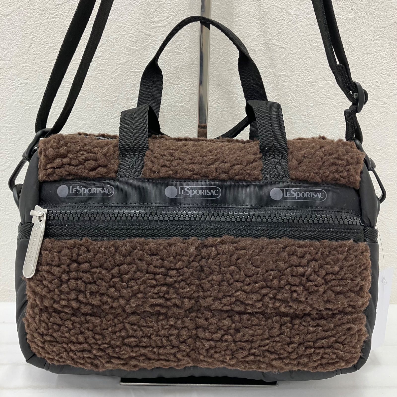 1490 良品 LeSportsac レスポートサック ハンドバッグ 2way ショルダー 