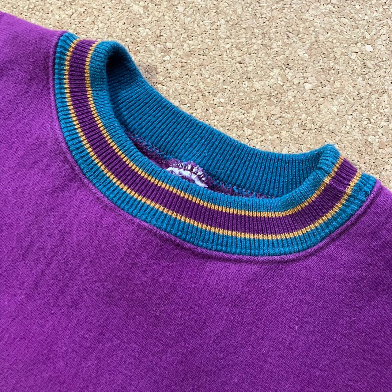 champion reverse weave 目無し キムタク 着用 パープル スウェット 