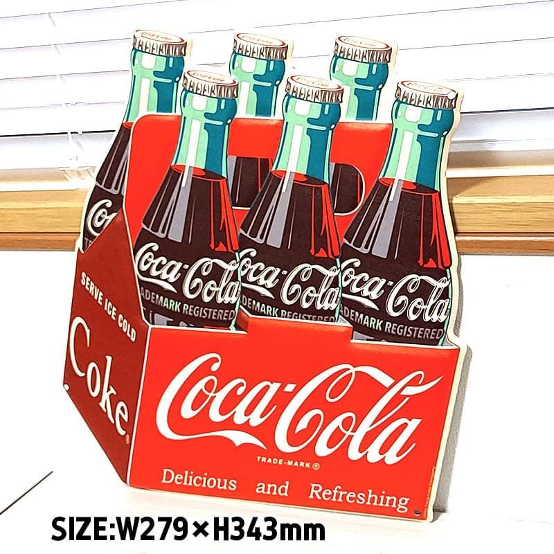 ホーロー看板 コカ・コーラ 希少コカコーラー 看板 美術品