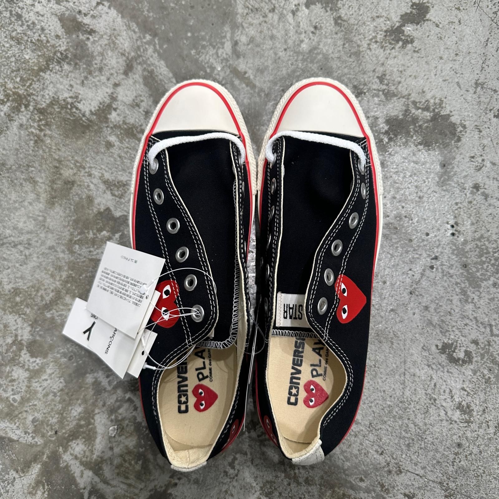 未使用 PLAY COMME des GARCONS × CONVERSE Allstar Low オールスター 