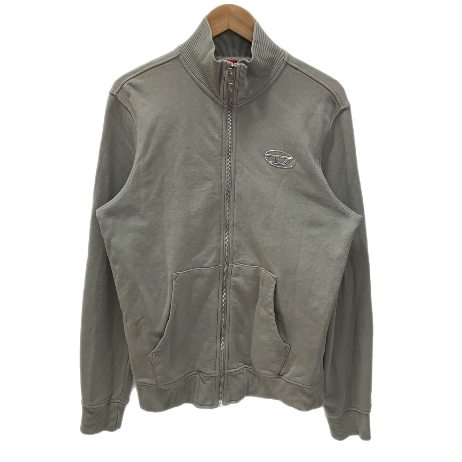 ディーゼル DIESEL ジップアップコットンスウェット S-GINNI-ZIP-OD 