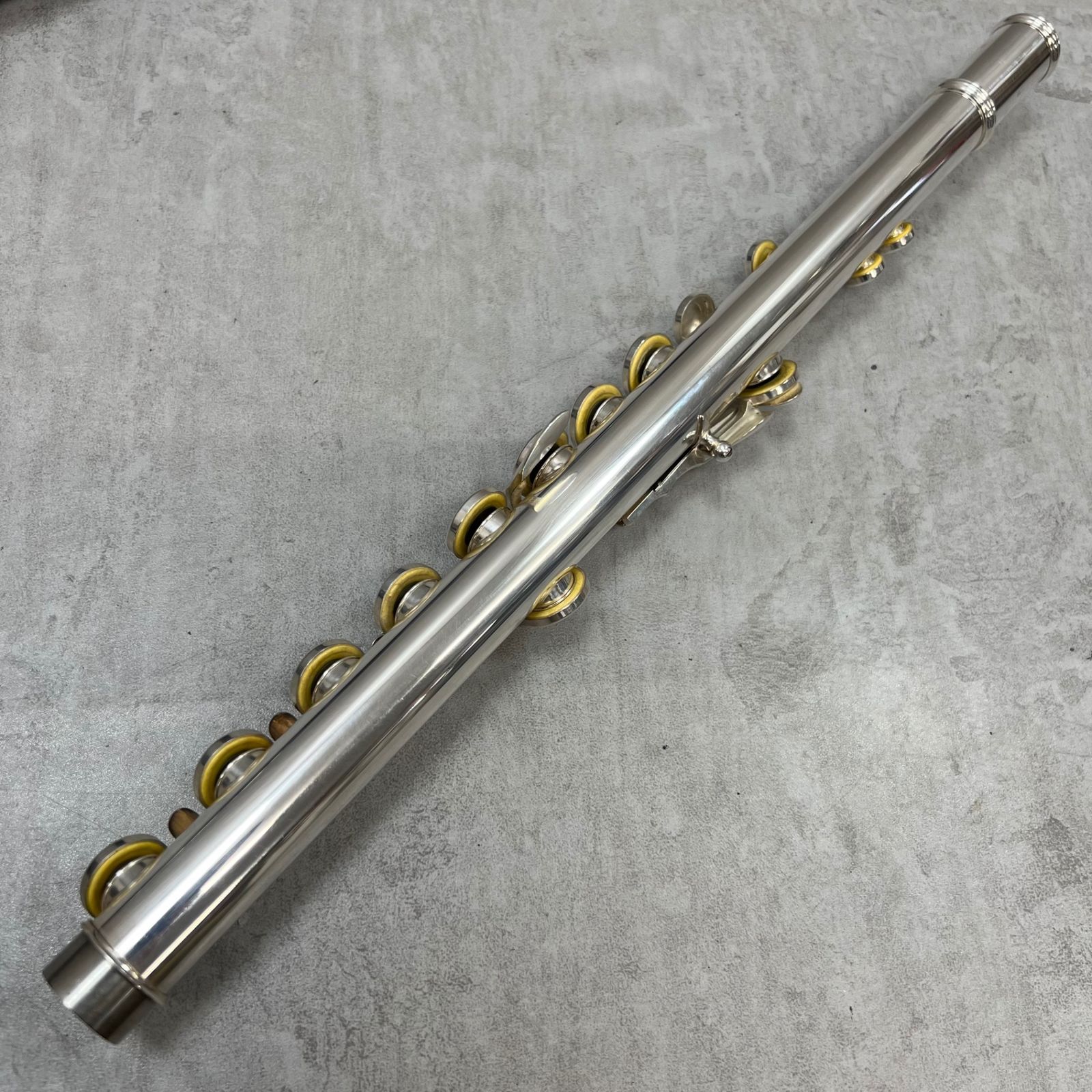 サンキョー 三響 フルート ETUDE 頭部管銀製 シルバー SILVER 木管楽器