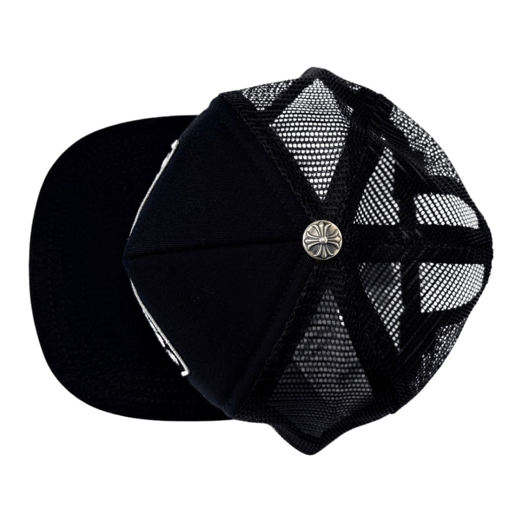 新品未使用】Chrome Hearts(クロムハーツ) FUCK トラッカーキャップ 黒 