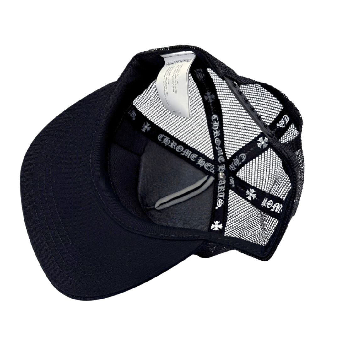 新品未使用】Chrome Hearts(クロムハーツ) FUCK トラッカーキャップ 黒 