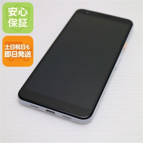新作登場，定番人気 新品同様 SoftBank Google Pixel 3a 64GB クリア