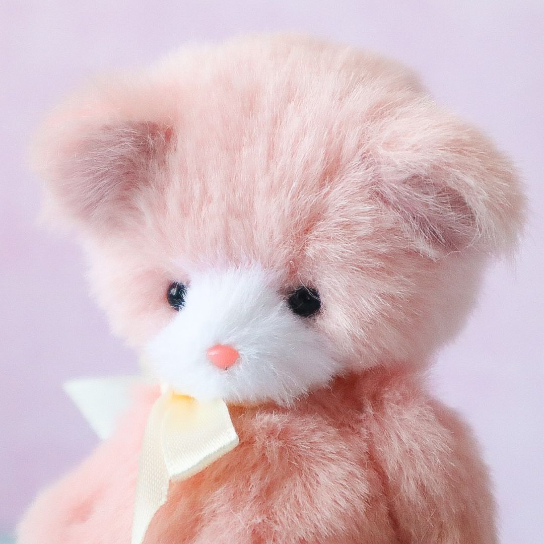 ハンドメイド 熊人形 ぬいぐるみ・人形・置物 小さなくまちゃん