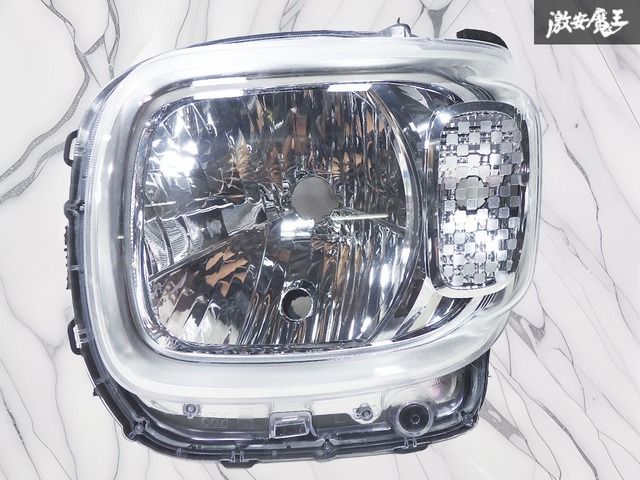 スペーシア ヘッドライト HID 左右セット 割れ無 小傷有り MK32S