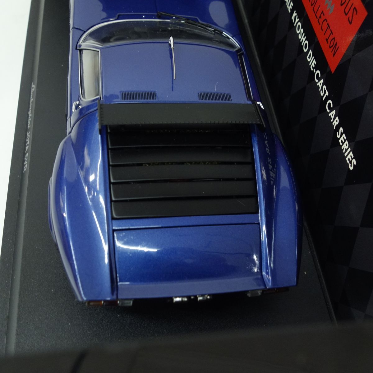 京商 1/18 ランボルギーニ イオタ SVR ブルー No.08311BL ミニカー 