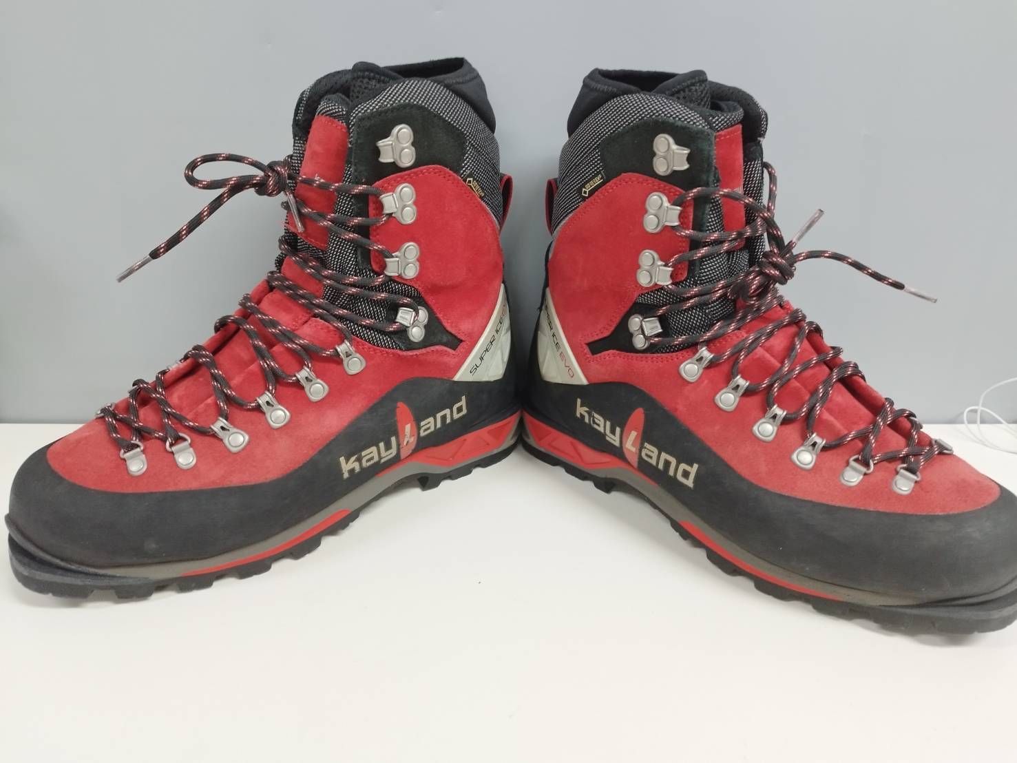 未使用に近い】KAYLAND ケイランド SUPER ICE EVO GTX/雪山用/28.5cm 