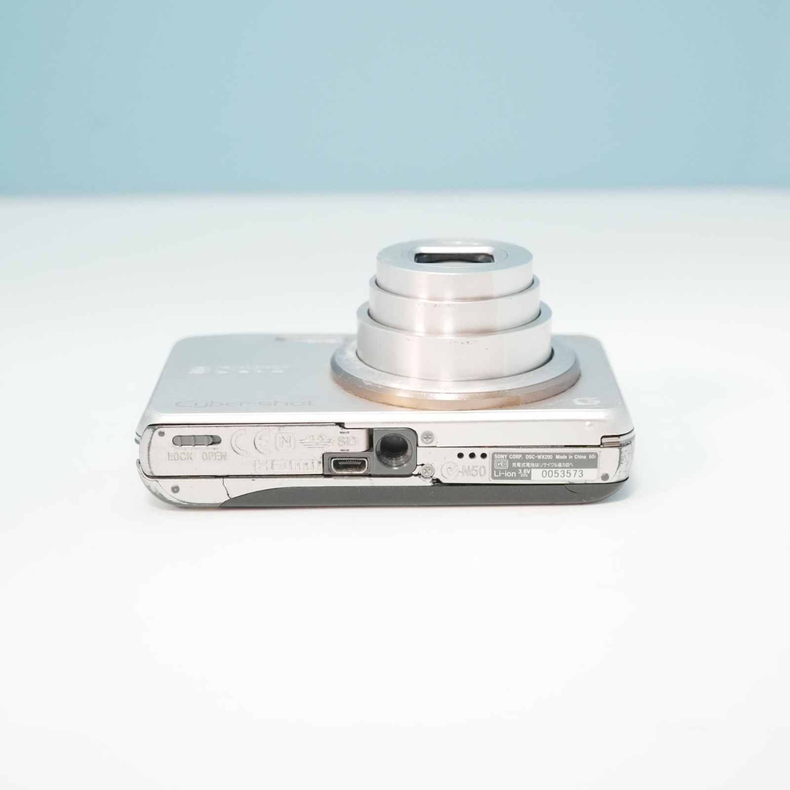 SONY Cyber-shot DSC-WX200 デジカメ スマホ転送OK フルセット a6138